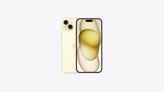 iPhone 15 Plus 128GB Yellow - ايفون 15 بلس لون اصفر ذاكرة 128 كيكابايت