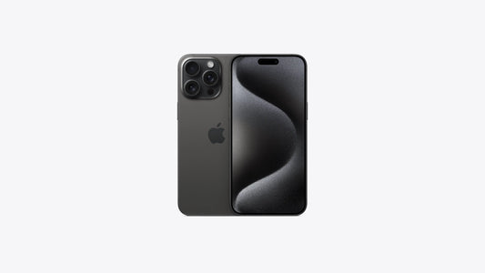 iPhone 15 Pro Max 256GB Black Titanium - اسود ايفون 15 برو ماكس ذاكرة 256 كيكابايت