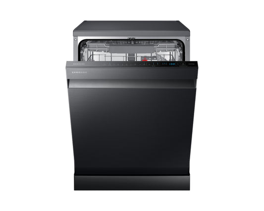 غسالة صحون سامسونج Bespoke بـ 7 برامج وتقنية التحميل المرن - موديل DW60A8050FB - لون أسود