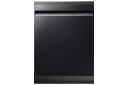 غسالة صحون سامسونج Bespoke بـ 7 برامج وتقنية التحميل المرن - موديل DW60A8050FB - لون أسود