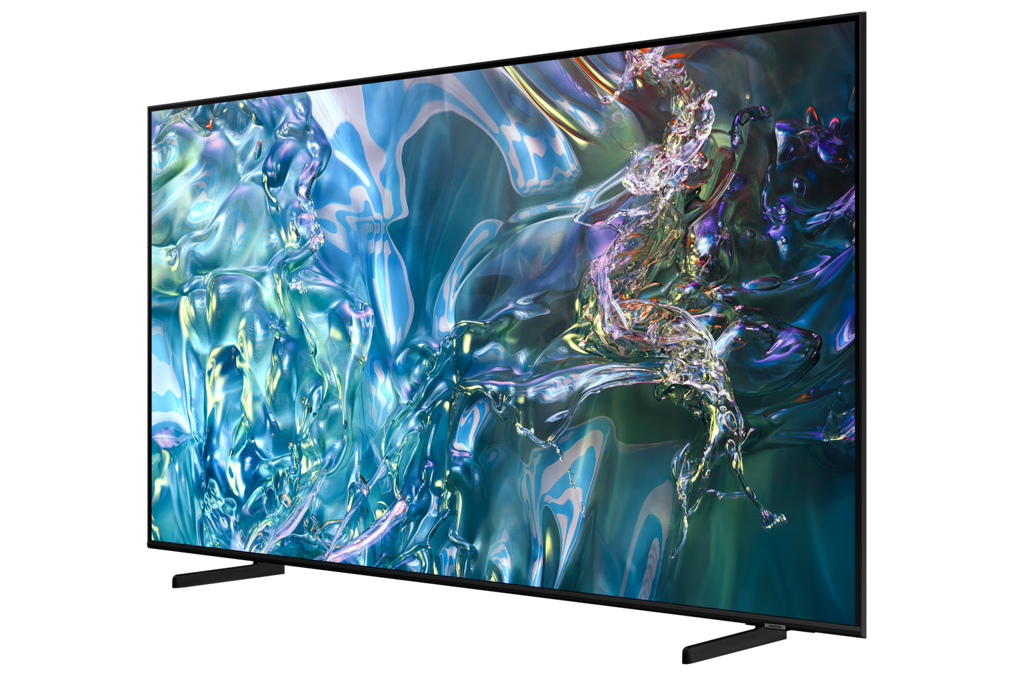 تلفزيون سامسونج 55 بوصة Q60D QLED - 4K UHD سمارت مع تقنية Quantum Dot ونظام Tizen