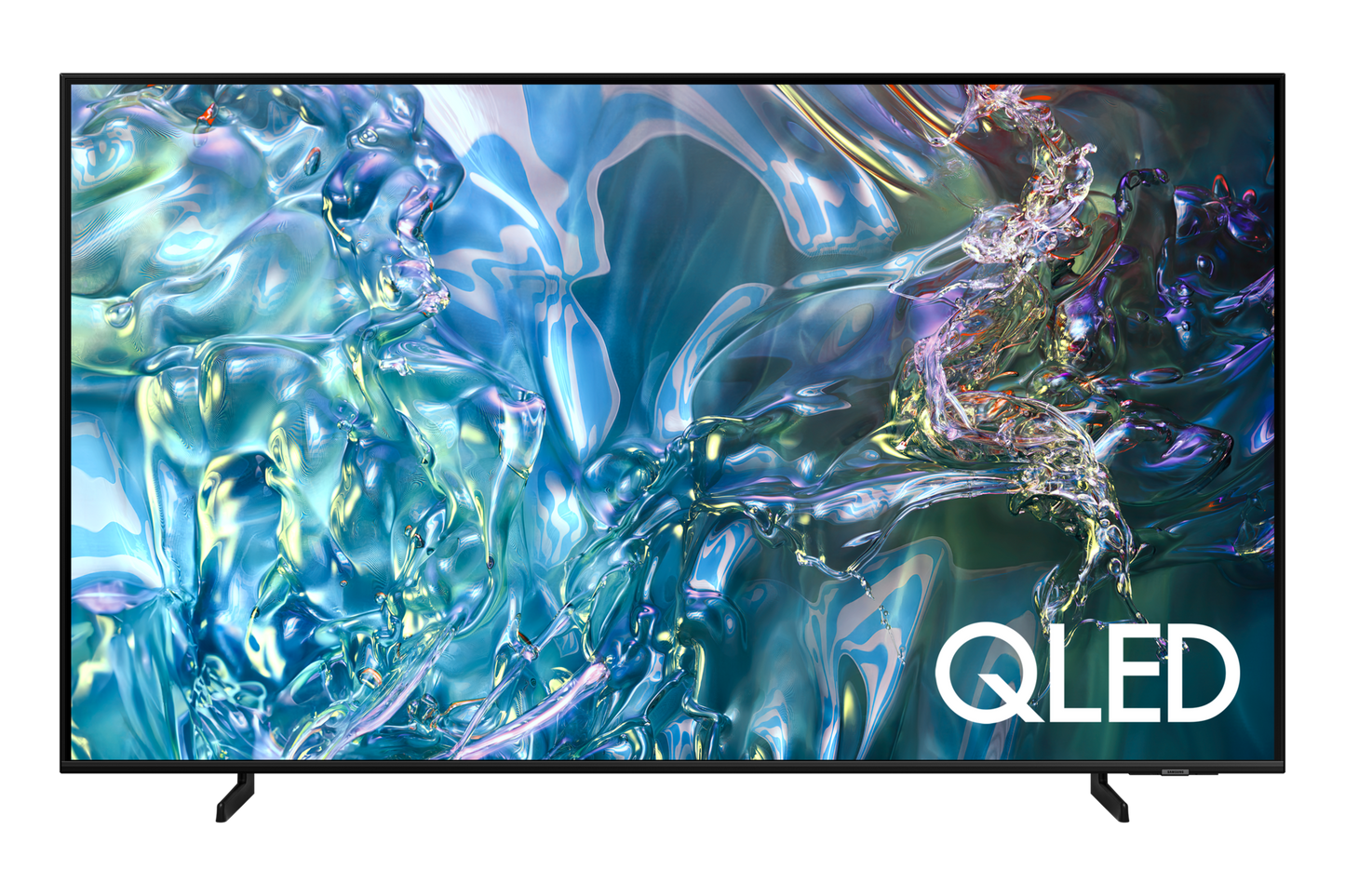 تلفزيون سامسونج 55 بوصة Q60D QLED - 4K UHD سمارت مع تقنية Quantum Dot ونظام Tizen