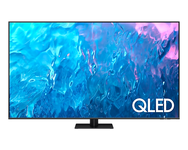 سامسونج تلفزيون QLED بدقة 4K طراز Q70C مقاس 55 بوصة