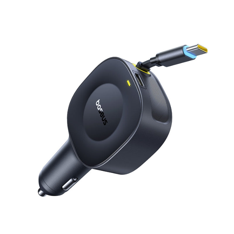 باسيوس شاحن سيارة PrimeTrip VR2 C+C ‏30 واط أسود