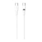 كابل Havit CB6279 1 متر من Type-C إلى Type-C PD60W أبيض