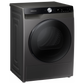 مجفف ملابس سامسونج 9 كيلو بتقنية Heat Pump والذكاء الاصطناعي - موديل DV90T7240BX - لون أسود كافيار