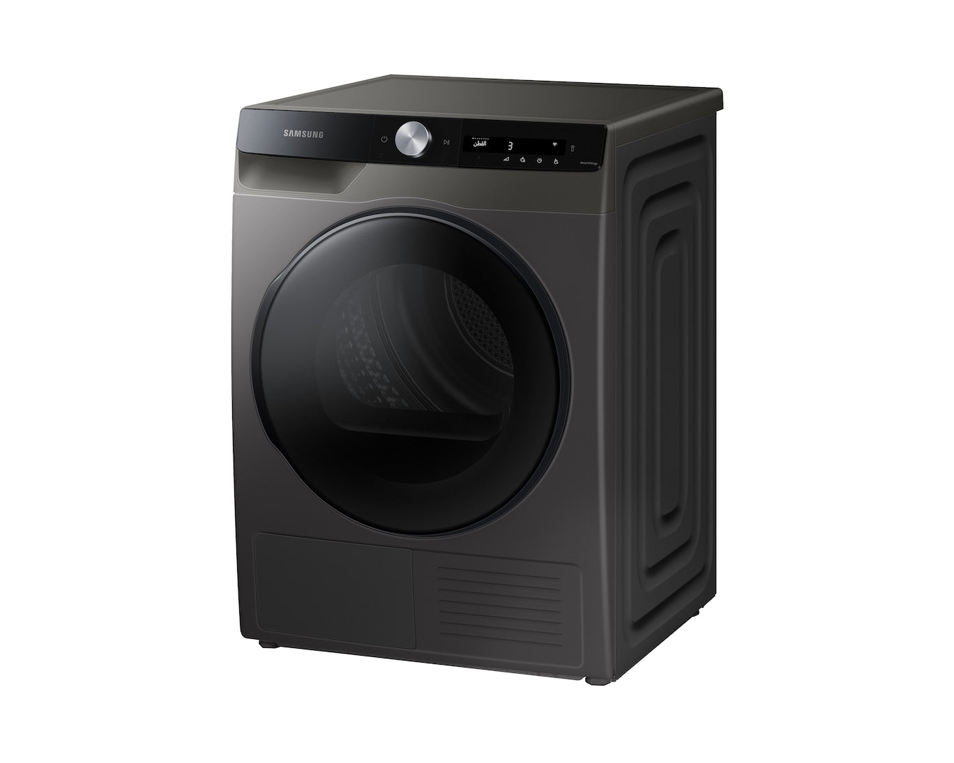 مجفف ملابس سامسونج 9 كيلو بتقنية Heat Pump والذكاء الاصطناعي - موديل DV90T7240BX - لون أسود كافيار