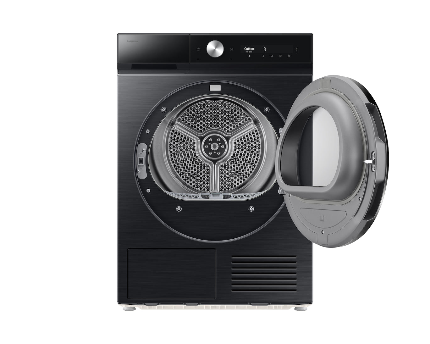نشافة سامسونج Bespoke AI سعة 9 كيلو بتقنية Heat Pump - موديل DV90BB7440GBFH - لون أسود