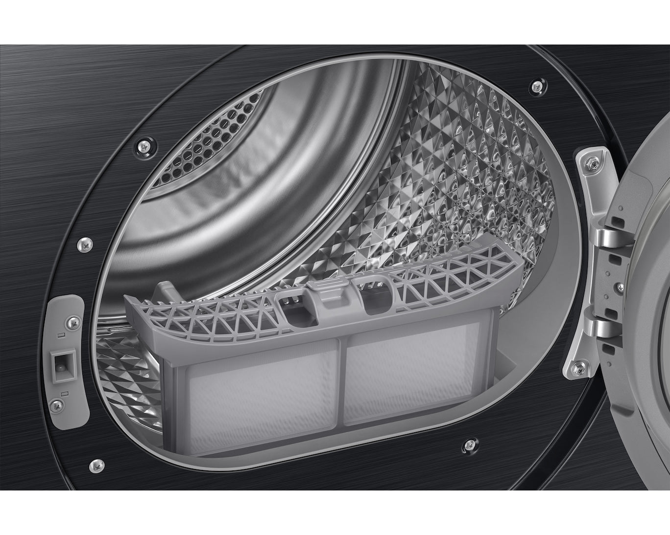 نشافة سامسونج Bespoke AI سعة 9 كيلو بتقنية Heat Pump - موديل DV90BB7440GBFH - لون أسود