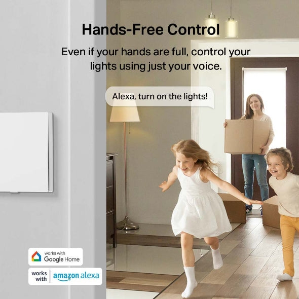 Smart Light Switch 1 Gang 1 Way S210 - مفتاح إضاءة ذكي 1 Gang 1 Way - S210