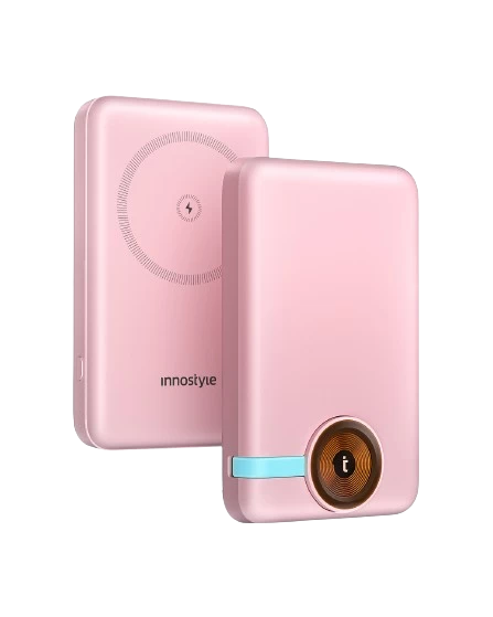 شاحن محمول لاسلكي InnoStyle PowerMag Duo 2-In-1 بسعة 10000mAh