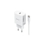 شاحن حائط هافيت ST914 بقدرة 20 وات مع كابل USB-C إلى LTG باللون الأبيض