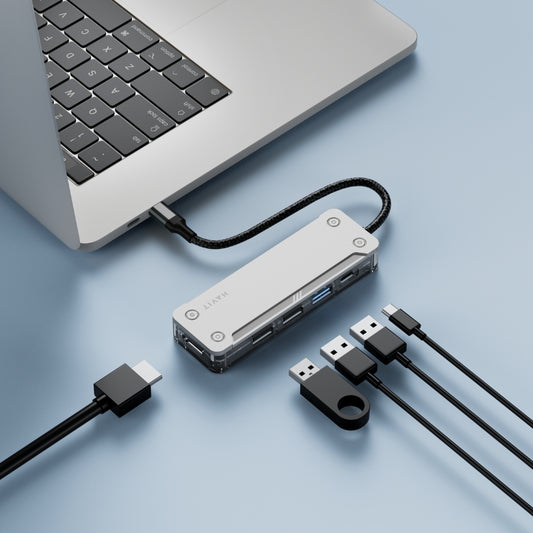 Havit HB4020 USB-C فضي