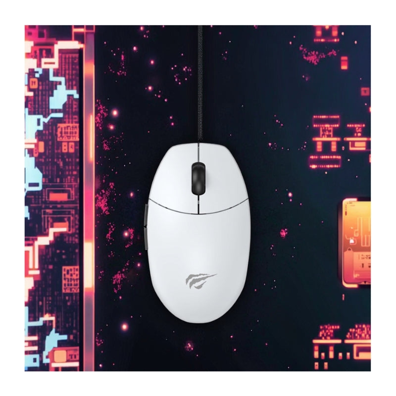 فأرة الألعاب اللاسلكية Havit MS1039W الأبيض والأسود