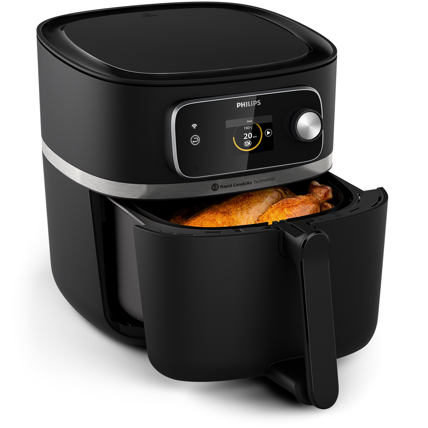 قلاية هوائية فيليبس HD9880 بدون زيت – تقنية Rapid Air وتحكم ذكي لأداء احترافي