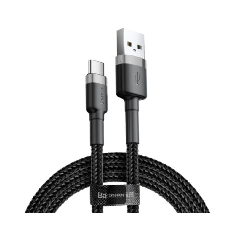 كابل Baseus Cafule USB إلى Type‑C – شحن سريع 3A بطول 1 متر