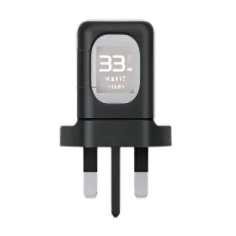 شاحن Havit UC234 UK Kit بقوة 33 واط مع كابل C-L بقوة 30 واط باللونين الأسود والرمادي