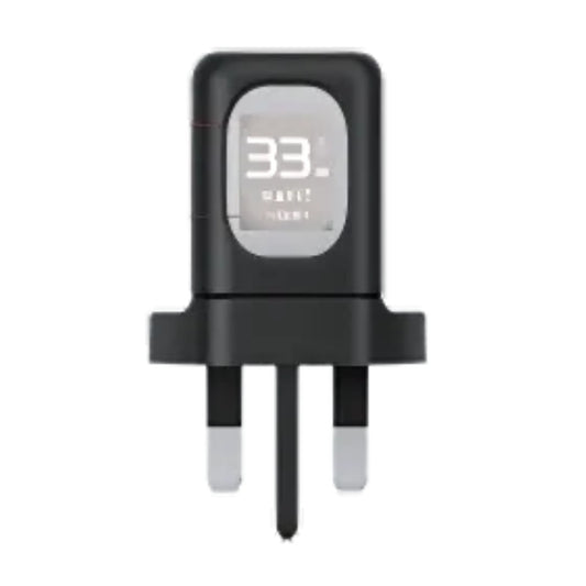 شاحن Havit UC234 UK Kit بقوة 33 واط مع كابل C-L بقوة 30 واط باللونين الأسود والرمادي