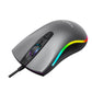 فأرة هافيت MS72 السلكية مع إضاءة RGB - أصفر ذهبي