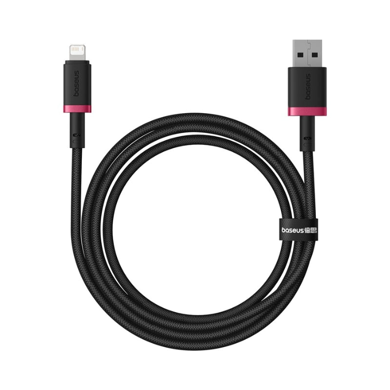 كيبل بيسيوس Dura Series للشحن السريع – USB إلى لايتنينغ بقدرة 2.4A