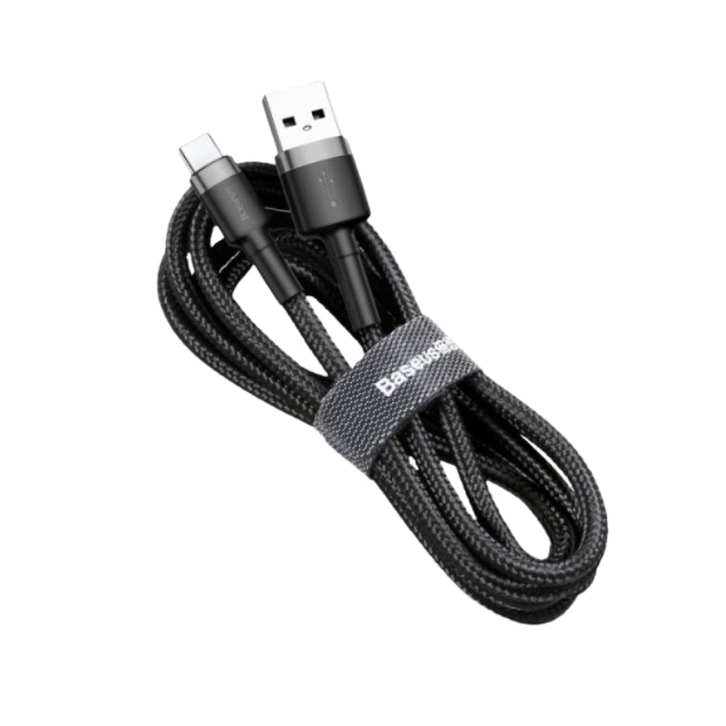 كابل Baseus Cafule USB إلى Type‑C – شحن سريع 3A بطول 1 متر