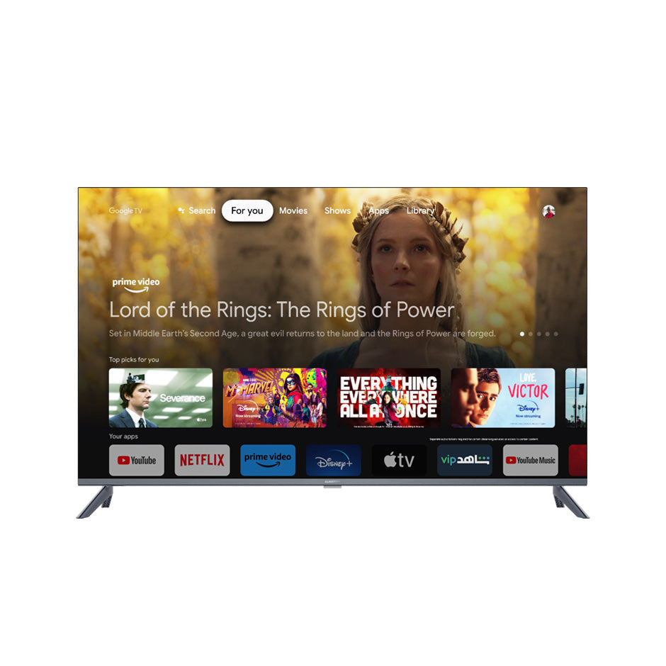 تلفزيون 32 بوصة سمارت LED Google TV (إصدار 2024) الفئة 3