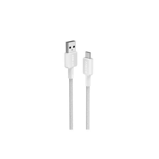 كابل شحن أنكر 322 USB-A إلى USB-C نايلون مجدول 3 قدم