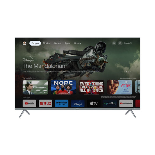تلفزيون 75 بوصة سمارت 4K Mini LED UHD Google TV (إصدار 2024)  الفئة 9