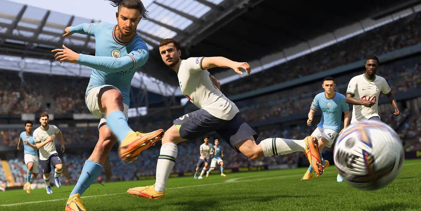 FIFA23 standard edition playstation 4 موغامبو ستور فيفا 23 