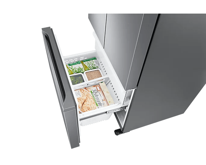 French Door Refrigerator, RF49A5202SL/LV ثلاجة بباب فرنسي ، 21 قدم - #موغامبو ستور#