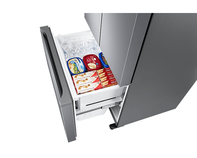 French Door Refrigerator, RF49A5202SL/LV ثلاجة بباب فرنسي ، 21 قدم - #موغامبو ستور#