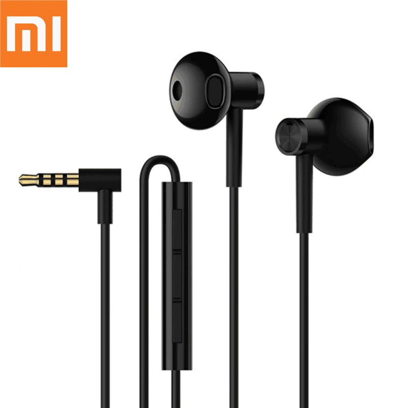 Mi Dual Driver Earphones (Black) - #موغامبو ستور#