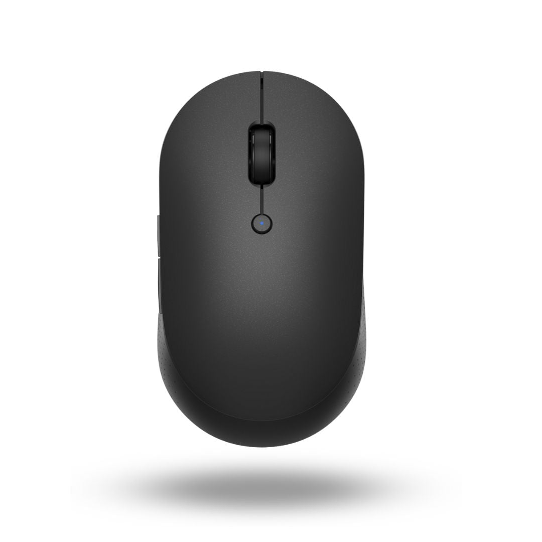 Mi Dual Mode Wireless Mouse Silent Edition Black & white - #موغامبو ستور#