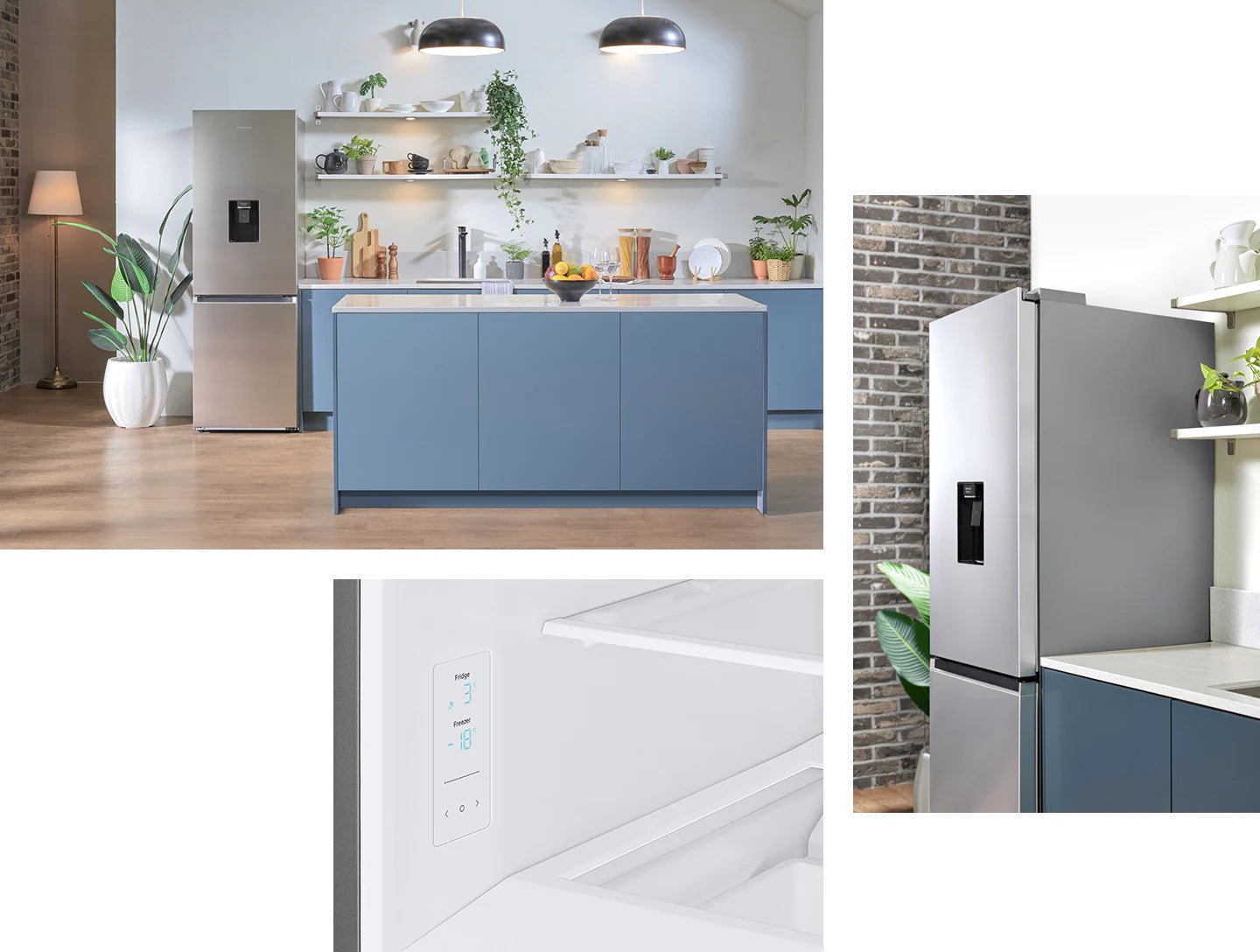 Samsung Bottom-Mount Freezer Refrigerator, RB34T630ESA/LV ثلاجة الفريزر السفلي، سعة 331 لتر - #موغامبو ستور#