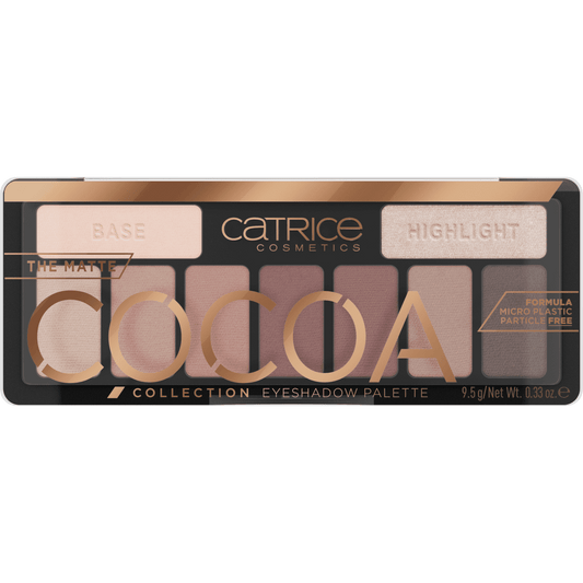 The Matte Cocoa Collection Eyeshadow Palette No. 010 باليت ألوان الكاكاو الطبيعية - #موغامبو ستور#