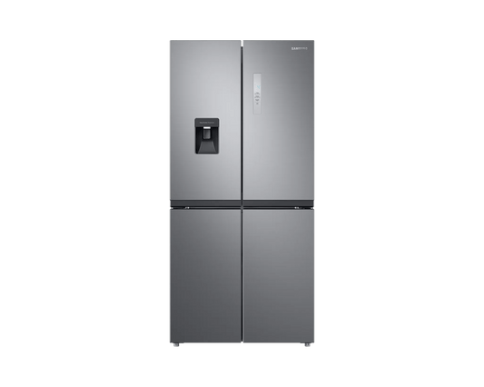 ثلاجة الباب الفرنسي، سعة 19 قدم , Samsung RF48A4010M9/LV French Door - #موغامبو ستور#